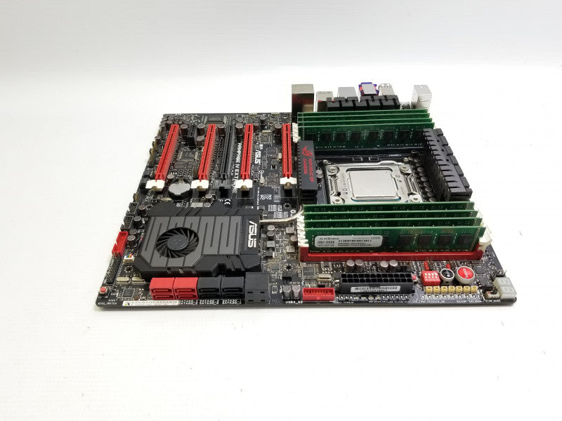 ASUS RAMPAGE IV EXTREME Motherboard w/ Xeon E5-2620v2@2.10GHz, 16GB RAM, No I/O Shield, No CPU FAN