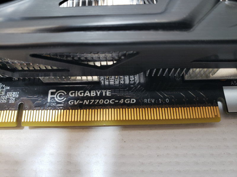 Gigabyte GTX 770 GDDR5-4GB 2xDVI/HDMI/DP Graphics Card GV-N770OC-4GD