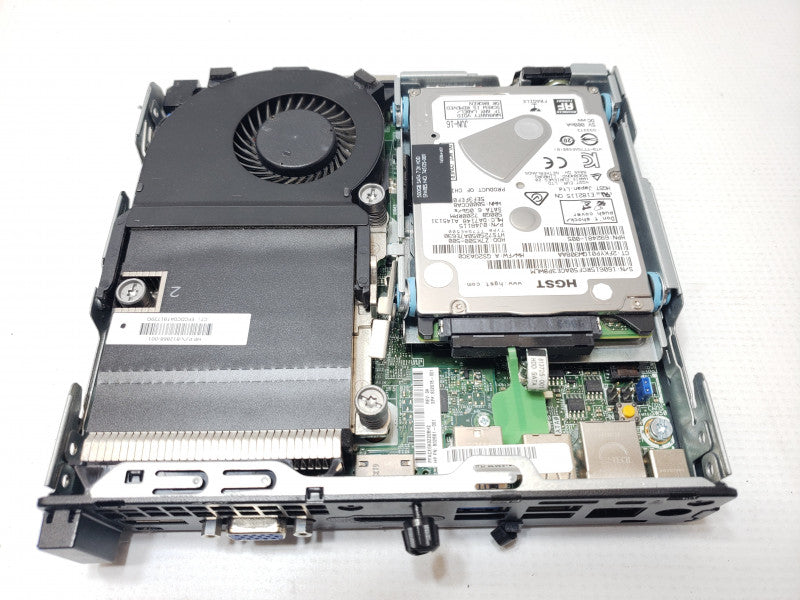 HP EliteDesk 705G2 Mini PC, AMD Pro A10-8700B R6, 8GB, 500GB HDD, Read