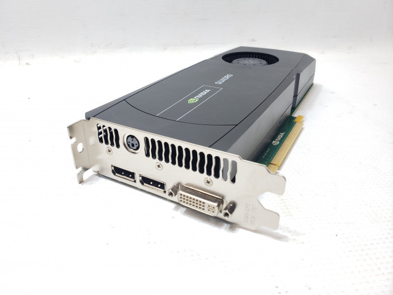 NVIDIA Quadro 5000 2x Display Ports 1x DVI Port Graphics Card