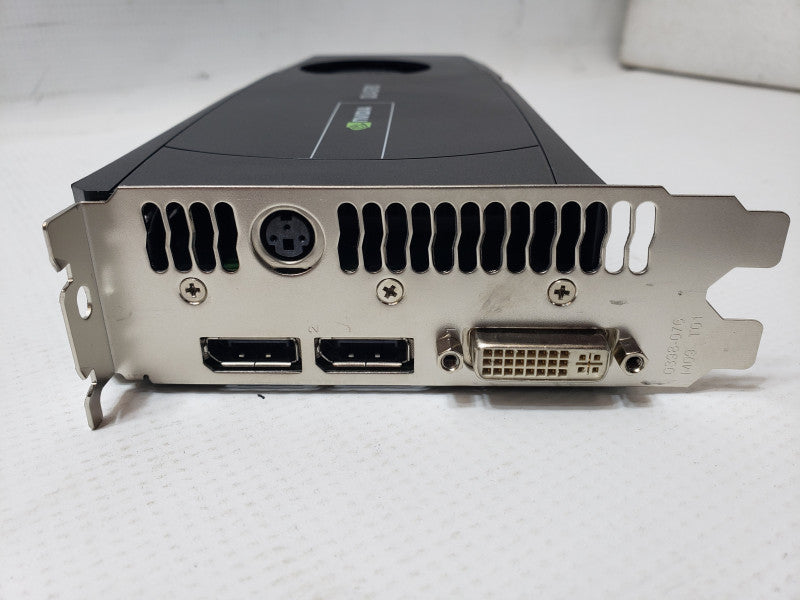 NVIDIA Quadro 5000 2x Display Ports 1x DVI Port 2.5GB Graphics Card