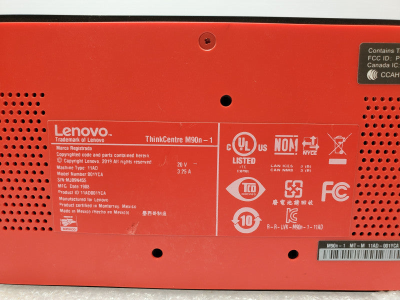 Lenovo ThinkCentre M90n-1 - i7-8665U 16gb Ram, 500Gb SSD
