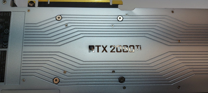 Nvidia Founders Edition 2080Ti 11GB GDDR6 (Micron Memory)