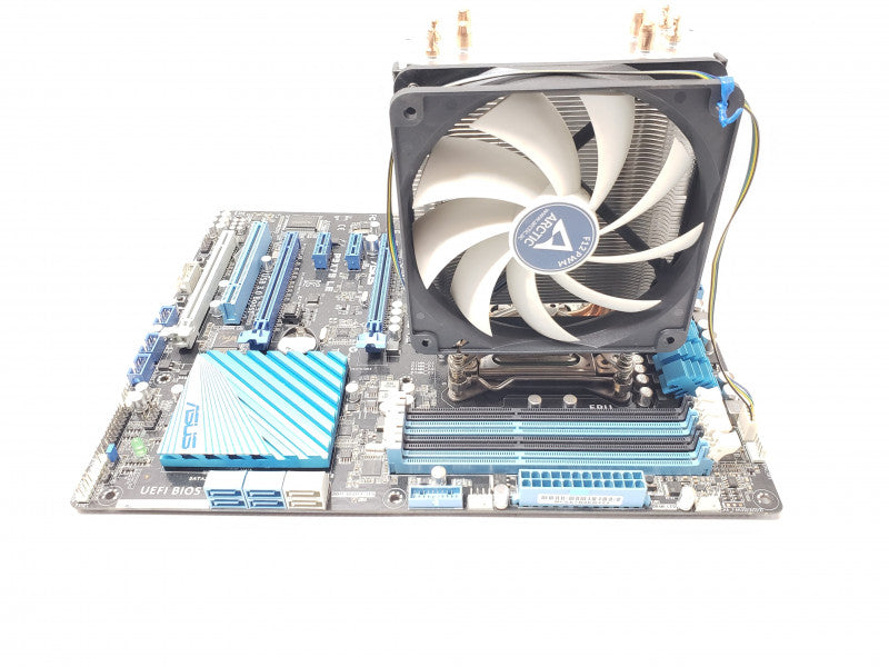 Asus P9X79 LE Desktop Board with Core I7-3820 3.6GHz, 16GB DDR3, No I/O Back Cover