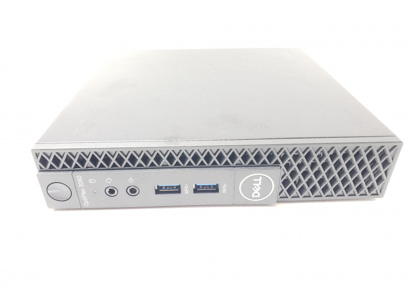 Dell Optiplex 3060 Mini PC, Core i3-8100T 3.1GHz, 8GB DDR4, 1x HDD Tray, No HDD/Antenna/AC Adapter