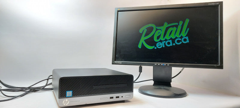 HP ProDesk 400 G4 SFF i5-6500 8GB RAM 500GB HDD 3.2GHz  22\\" Monitor