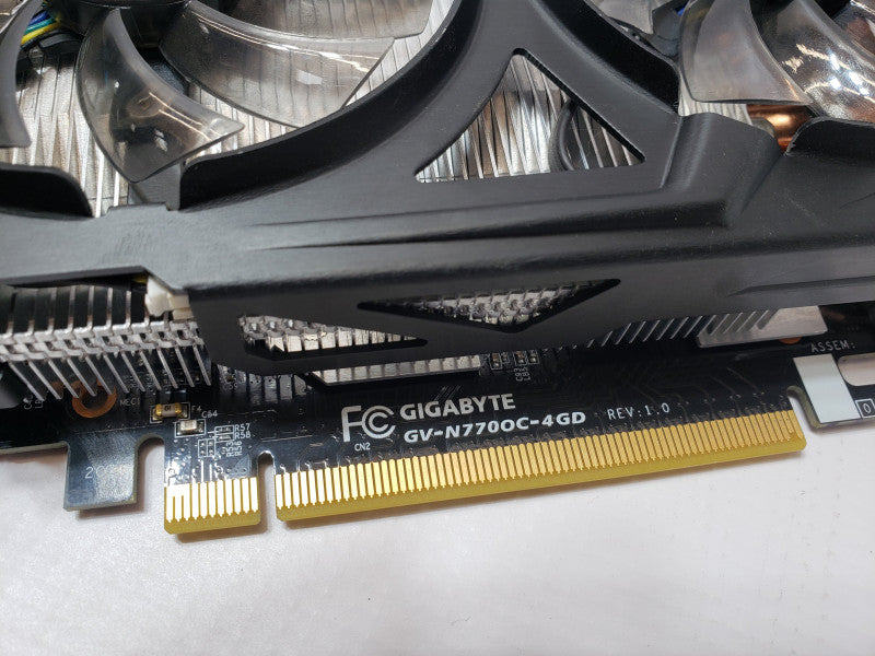 Gigabyte GTX 770 GDDR5-4GB 2xDVI/HDMI/DP Graphics Card GV-N770OC-4GD