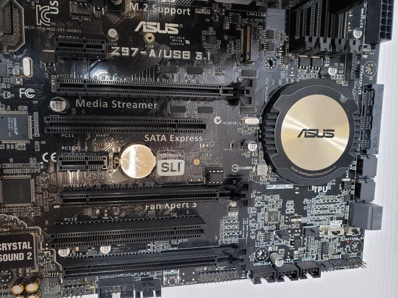 ASUS Z97-A/USB 3.1 Motherboard w/ Core I7-4790K 4.0GHz, 2GB DDR3, I/O Back cover