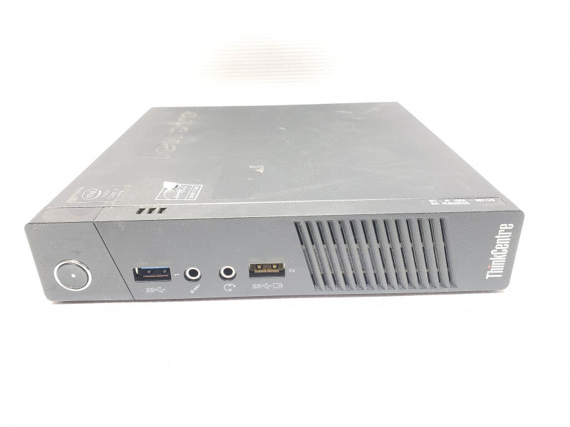Lenovo ThinkCentre M93p Mini PC, Core I7-4765T 2.0GHz, 8GB RAM, 128GB SSD, No Antenna/AC Adapter