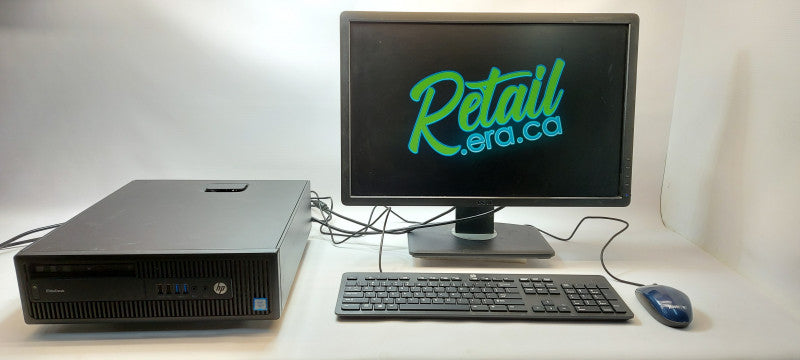 HP EliteDesk 800 G2 SFF i5-6500 8GB RAM 500GB HDD 3.2GHz Dell 22\\" Monitor