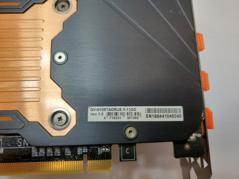 GTX 1080 TI Asus Aorus GV-N108TAORUS X-11GD (Parts only, Read)