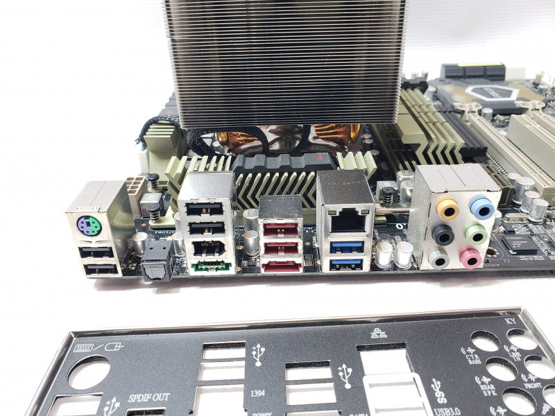 Asus Sabertooth X58 Desktop Board with Core I7-X990 3.47GHz, 4GB RAM, Back I/O cover