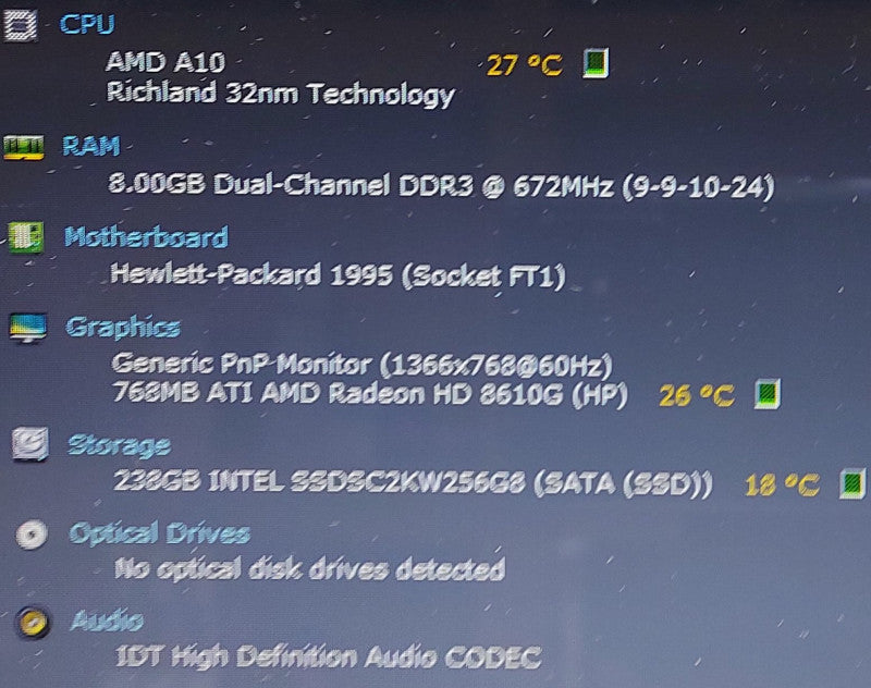 HP Envy M6 SleekBook AMD A10-5745U 2.1GHz 8GB 256GB SSD 15.6\\"