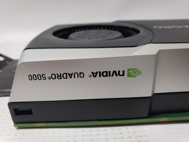 NVIDIA Quadro 5000 2x Display Ports 1x DVI Port 2.5GB GPU Video Card