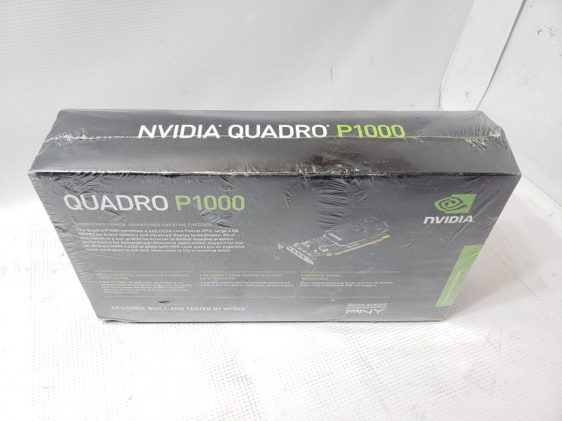 NVIDIA Quadro P1000 4GB GDDR5 Graphics Video Card