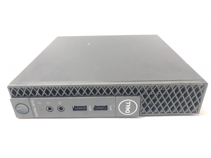 Dell Optiplex 3070 Mini, Core I3-9100T 3.1GHz, 8GB DDR4, 500GB HDD, No Power adapter