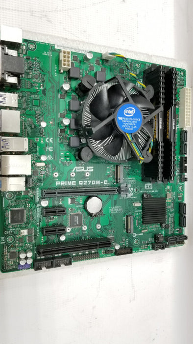 CPU/Mobo combo i5-7600 @ 3.50ghz / 16gb  ram / Prime Q270M-C Motherboard