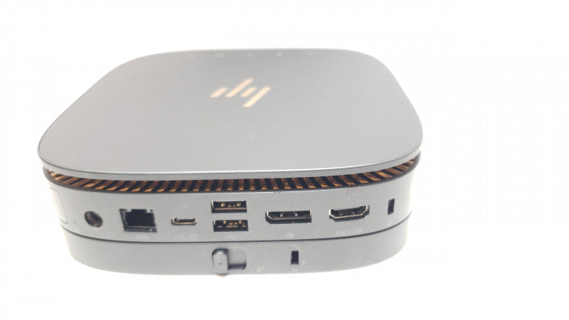 HP Elite Slice Mini, Core I5-6500T 2.5GHz, 8GB DDR4, 256GB SSD, Factory reset, USB-C/HDMI/Display ports