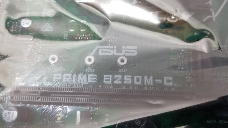 NEW Asus prime B250M-C LGA1151 motherboard