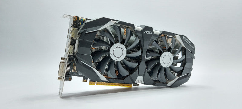 MSI NVIDIA Geforce GTX 1060 6GT OCV1 6GB GDDR5 Video Graphics Card READ (For Parts)