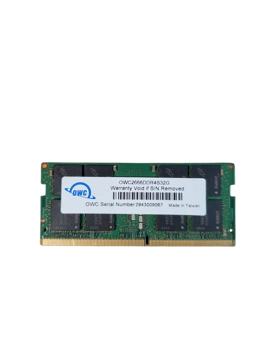 OWC 32GB DDR4 2666MHz SODIMM Laptop RAM OWC2666DDR4S32G Q