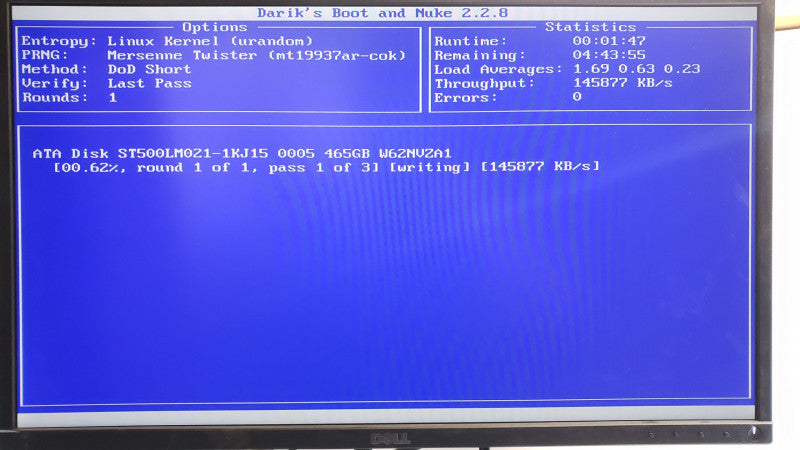Dell Optiplex 3060 Mini PC, Core i3-8100T 3.1GHz 8GB DDR4, 500GB HDD, No Antenna/AC Adapter