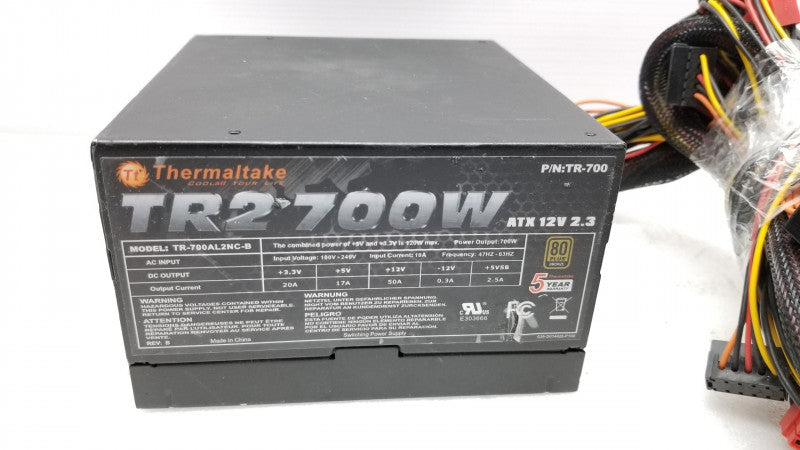 ThermalTake TR2-700W Desktop Power Supply TR-700AL2NC-B