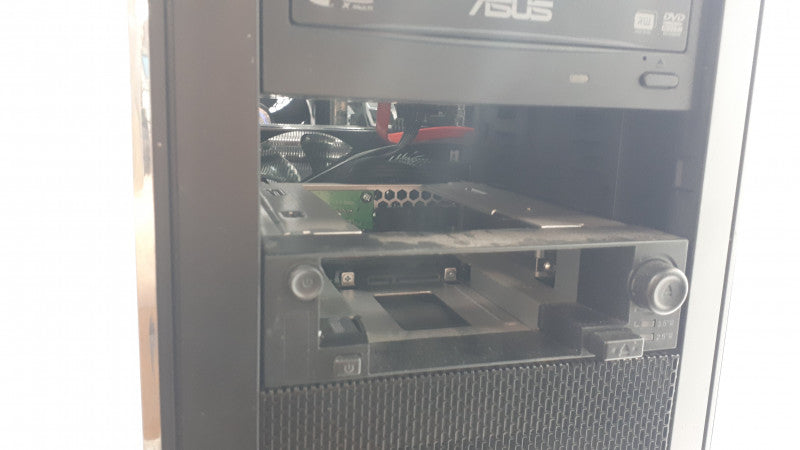 Custom PC- ASUS X99-A Motherboard, 64GB DDR4, i7-5820K 3.3GHz, No HDD/GPU (Missing Front Panels)