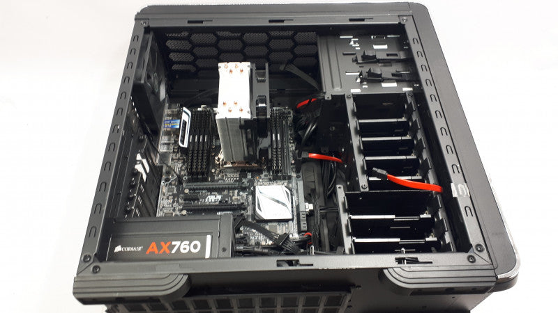 Custom PC- ASUS X99-A Motherboard, 48GB DDR4, i7-5820K 3.3GHz, No HDD/GPU