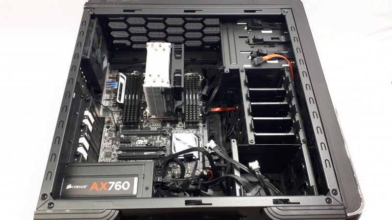 Custom PC- ASUS X99-A Motherboard, 32GB DDR4, i7-5820K 3.3GHz, No HDD/GPU