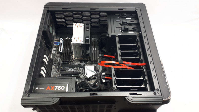 Custom PC- ASUS X99-A/USB3.1 Motherboard, i7-5820K 3.3GHz, 64GB DDR4, No HDD/GPU