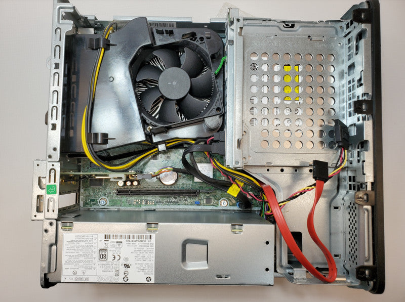 HP Elitedesk 705 G4 SFF, AMD Ryzen 5 Pro 2400G Vega graphics, 8GB Ram