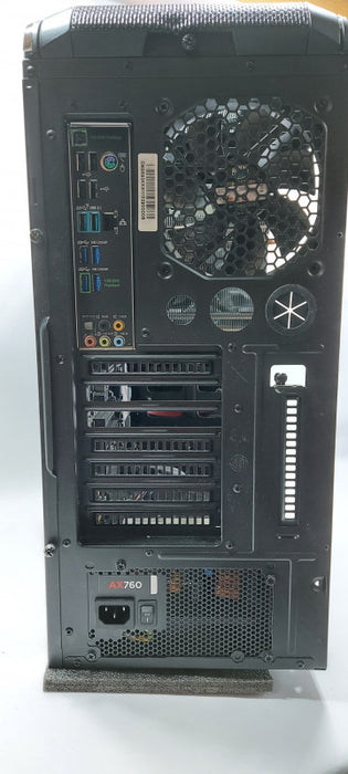 Custom PC- ASUS X99-A/USB3.1 Motherboard, 64GB DDR4, i7-5820K 3.3GHz, No HDD/GPU (Dented)