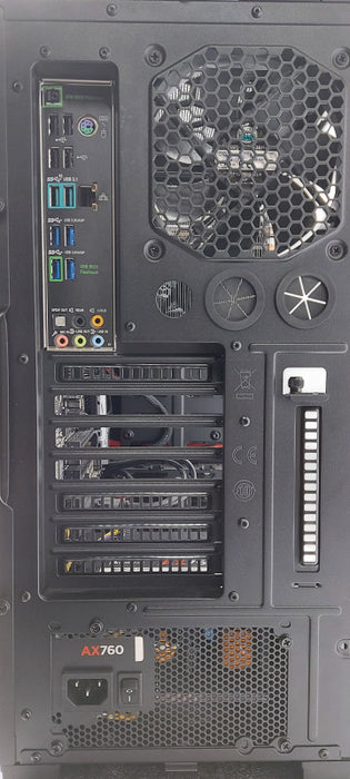 Custom PC- ASUS X99-A/ USB 3.1 Motherboard, 64GB DDR4, i7-5820K 3.3GHz, No HDD/GPU (Missing Side Panel)