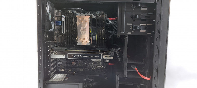 Custom PC- ASUS X99-A Motherboard, 64GB DDR4, i7-5820K 3.3GHz, NVIDIA GeForce GTX 1070 8GB