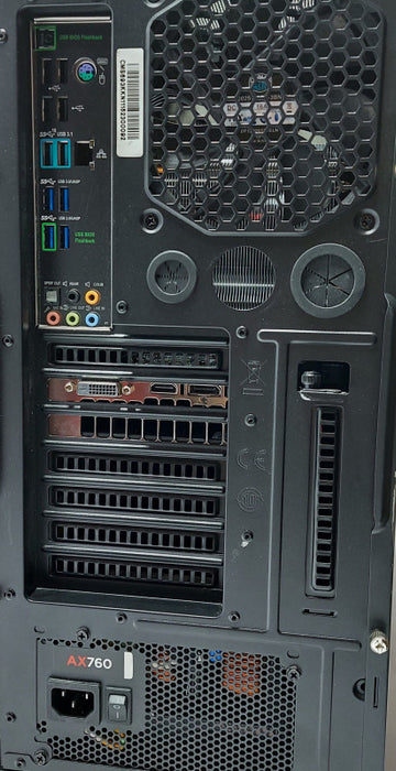 Custom PC- ASUS X99-A Motherboard, 64GB DDR4, i7-5820K 3.3GHz, NVIDIA GeForce GTX 1050 4GB  (Dented)