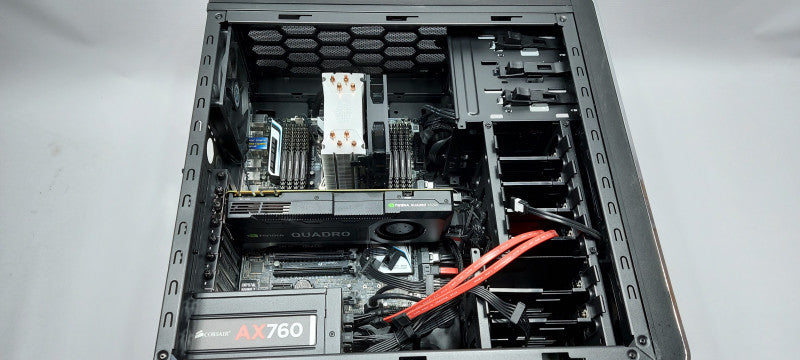 Custom PC- ASUS X99-A/USB3.1 Motherboard, 64GB DDR4, i7-5820K 3.3GHz, NVIDIA Quadro K5200 8GB GDDR5