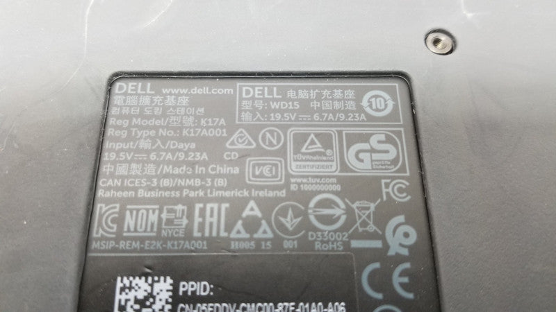 Dell USB-C Docking Station K17A / USB 3 / HDMI