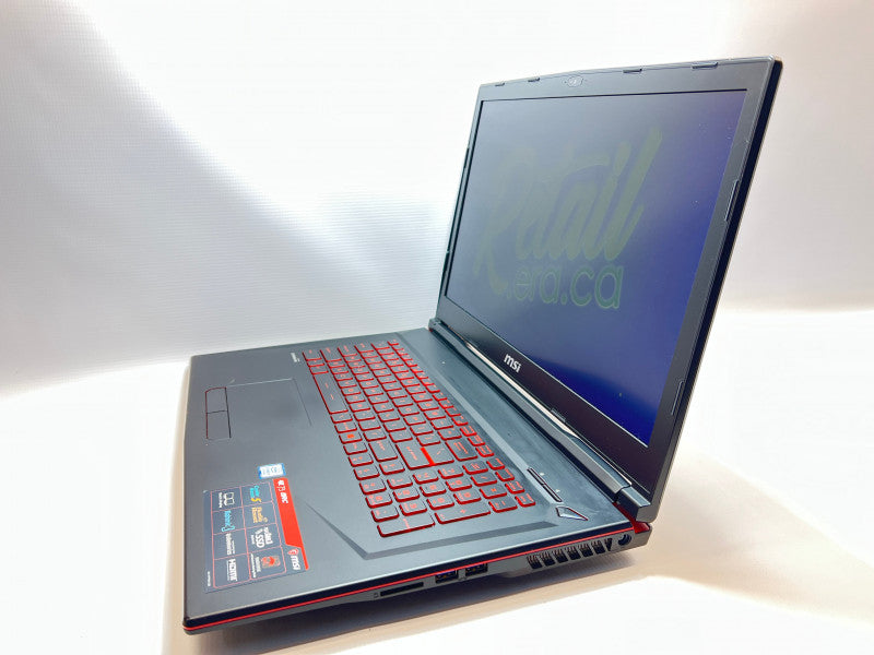 MSI GL73 8RC i7-8750H 16GB RAM & 256GB NVME SSD + 1TB HDD with GTX 1050 2GB