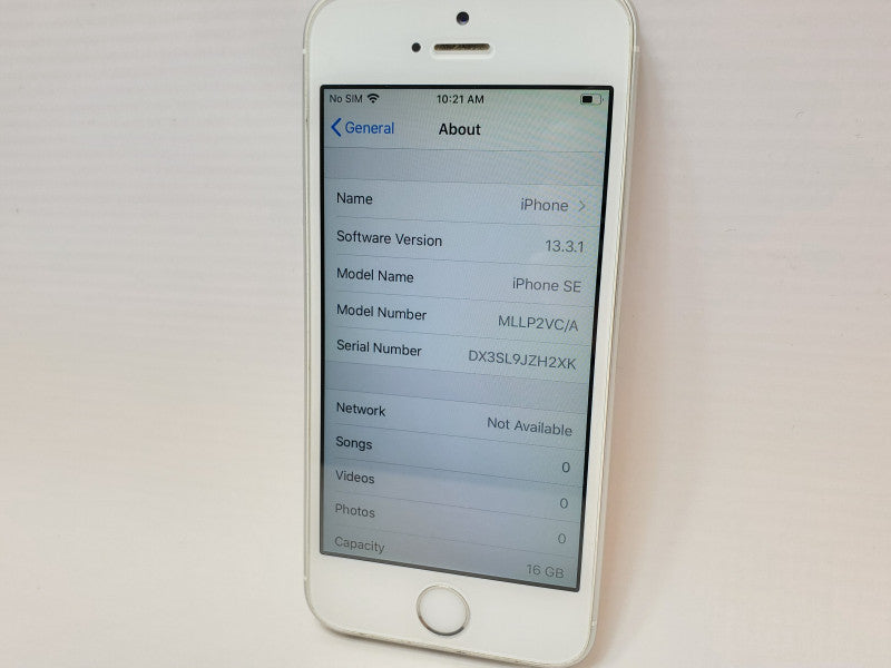 Apple iPhone SE 16GB, IOS 15.5 Compatible, Unlocked
