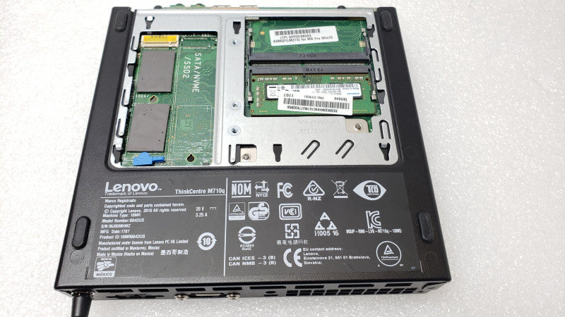 Lenovo ThinkCentre M710q mini, Core I7-6700T 2.8GHz, 8GB DDR4, No HDD/Power adapter/Antenna