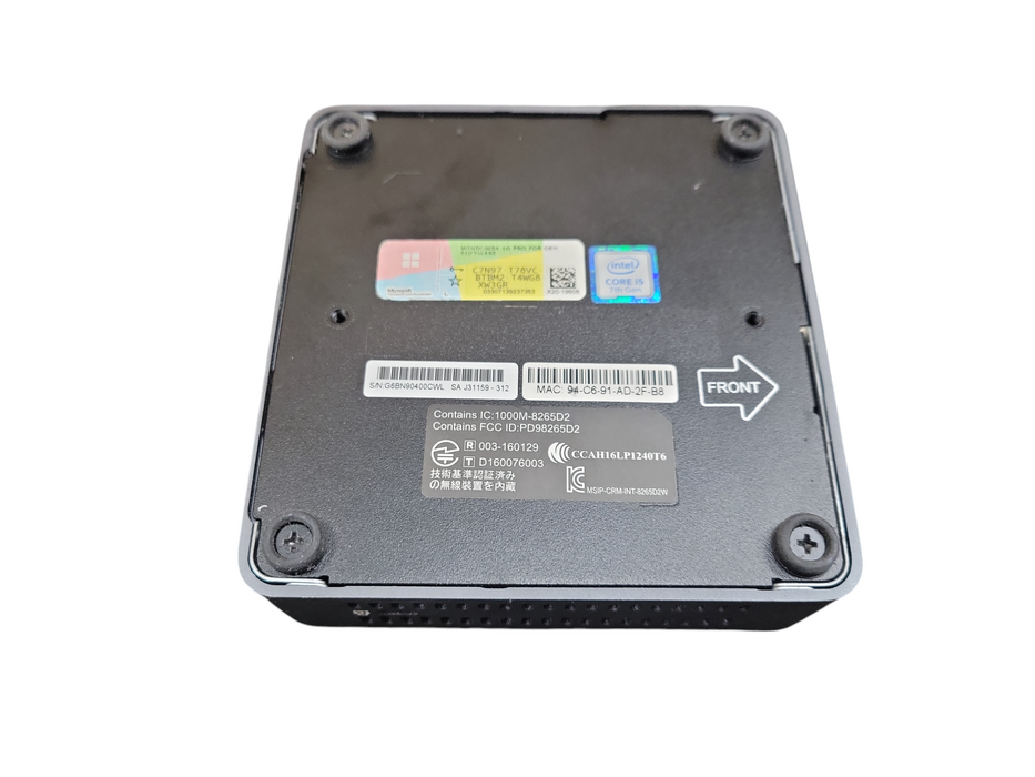 Intel Mini PC NUC NUC7i5BNB Core i5-7260U @2.20GHz 8GB DDR4 RAM, 256GB SSD !