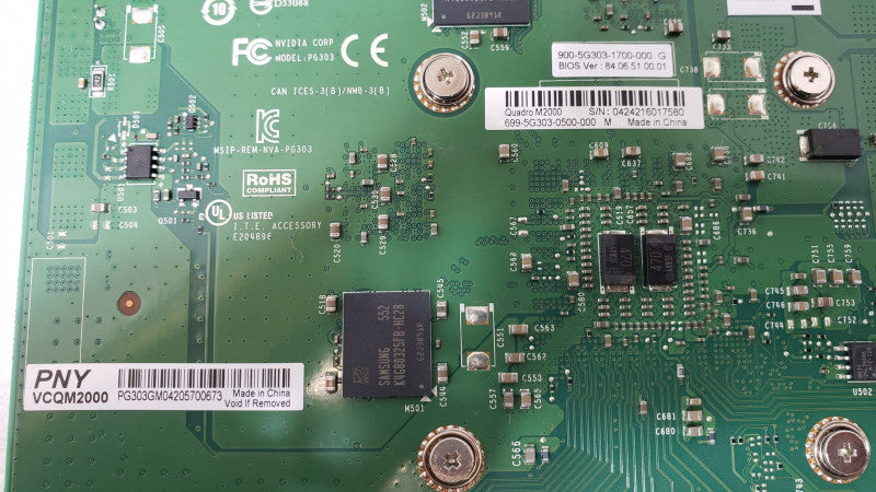 Nvidia Quadro M2000 4GB GDDR5 4x Display ports PCI-E Video Graphics Card