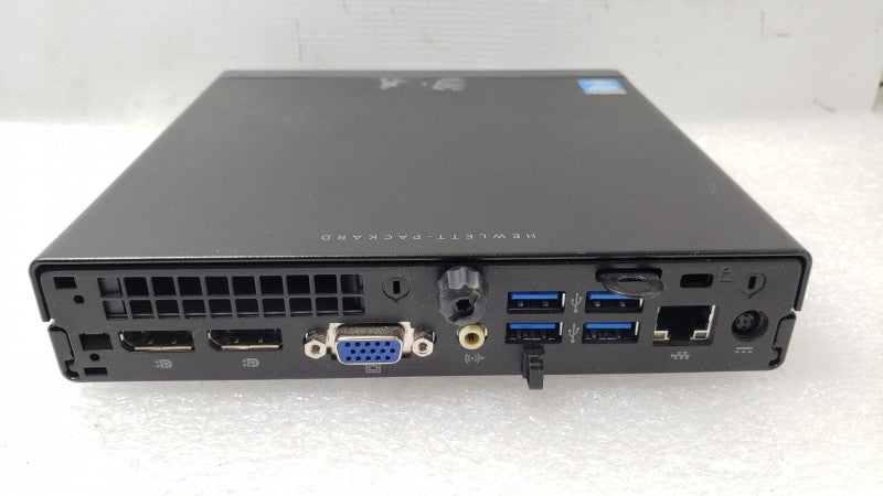 HP EliteDesk 800 G1 Mini, Core i7-4765T 2.00GHz, 8GB RAM, 128GB M.2 SSD, No Power Adapter