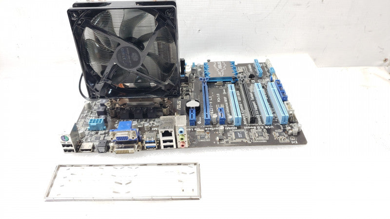 Asus P8277-V Board, Core I5-3570K 3.4GHz, 4GB DDR3, with I/O Back cover