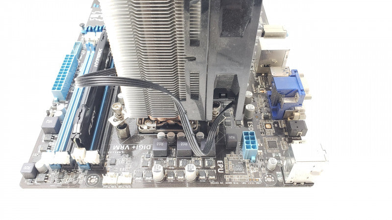 Asus P8277-V Board, Core I5-3570K 3.4GHz, 4GB DDR3, with I/O Back cover