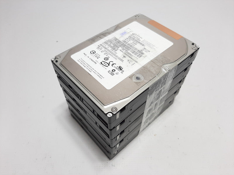5x Assorted 3.5\\" 300GB 15K SAS Hard Disk Drive (2x IBM 3x HP)