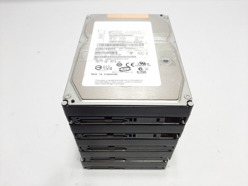 5x Assorted 3.5\\" 300GB 15K SAS Hard Disk Drive (2x IBM 3x HP)