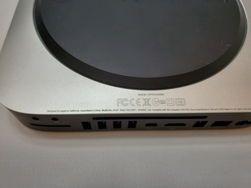 Apple Mac Mini A1347 M.2010 2.4GHZ Core 2 DuoP8600 4GB GeForce 320M No HDD