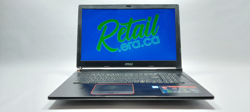 MSI GE73VR 7RF Raider i7-7700HQ 2.8GHz 16GB RAM 256GB SSD 1TB HDD (AS-IS) 17.3\\"